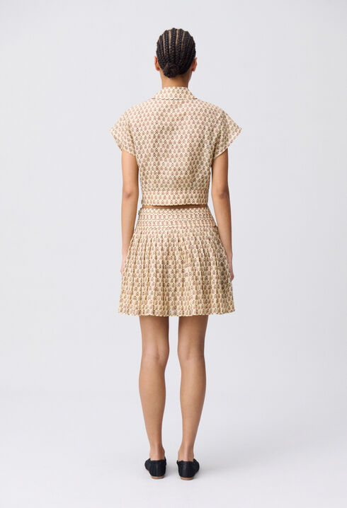 Chemise fluide courte