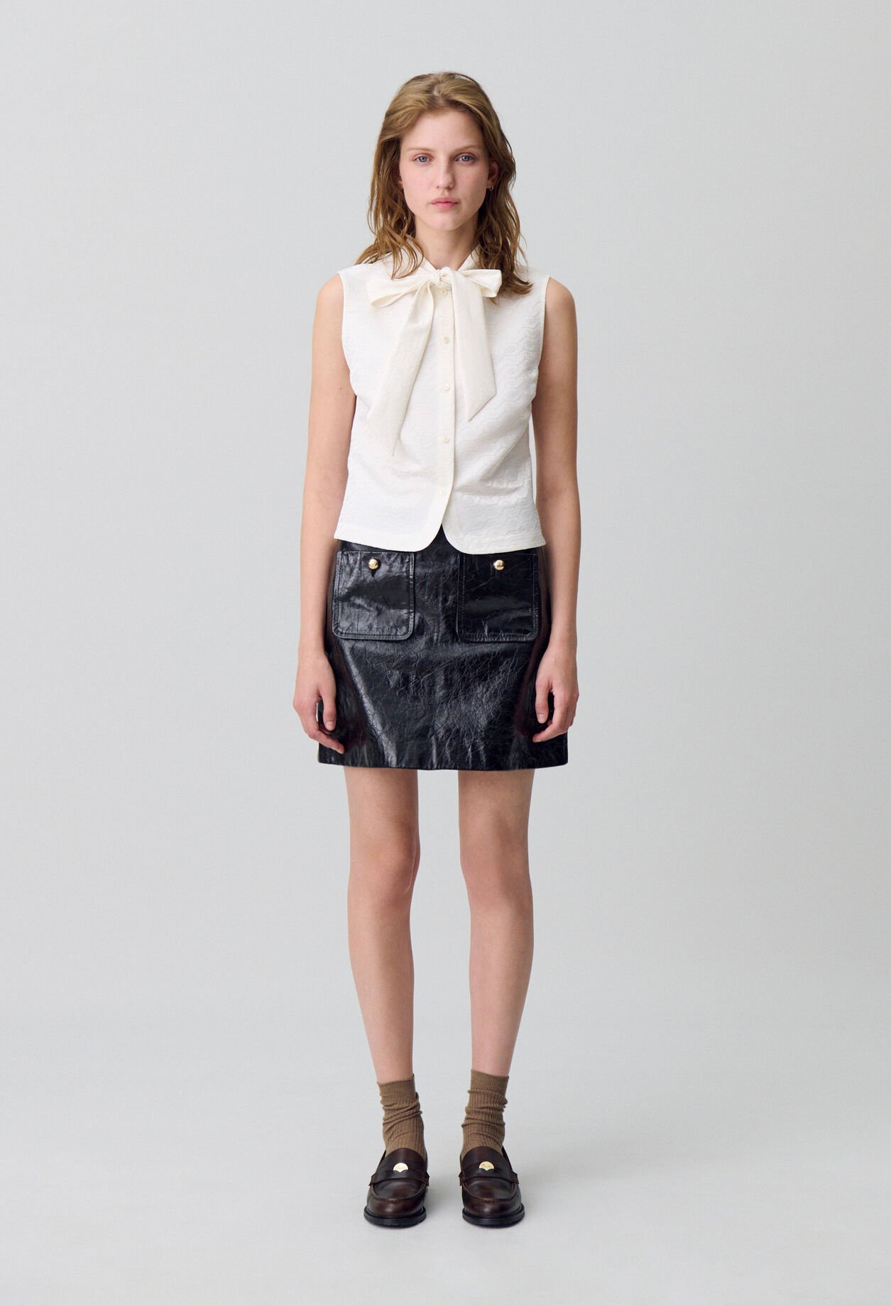 Chemise sans manches