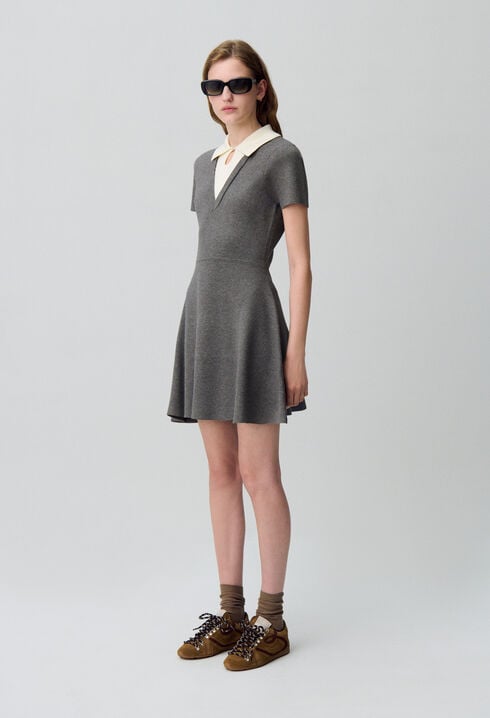 Robe courte patineuse
