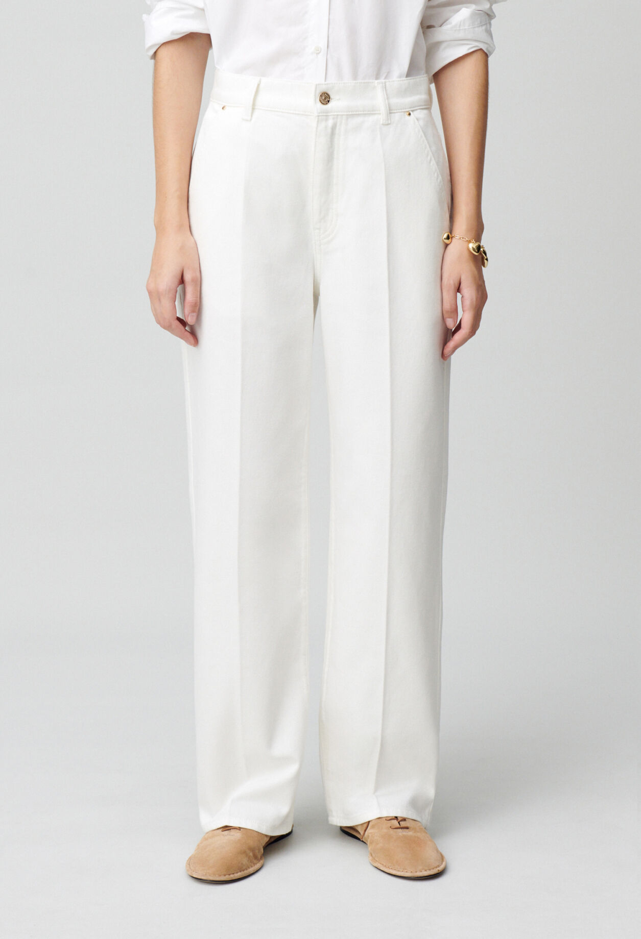 Marc wide-leg denim jeans