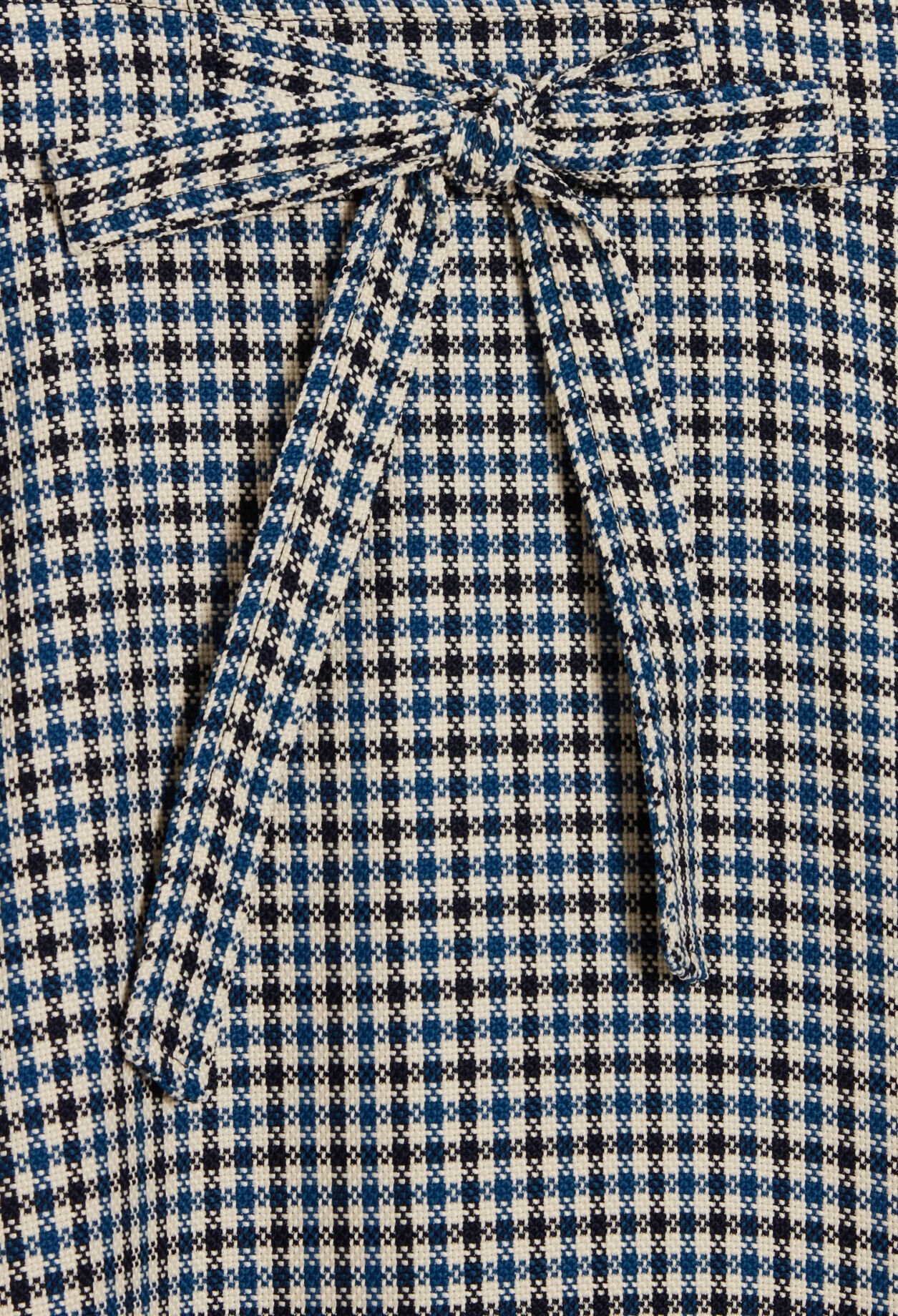 Checked skirt