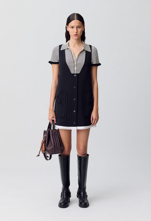 Robe courte chasuble