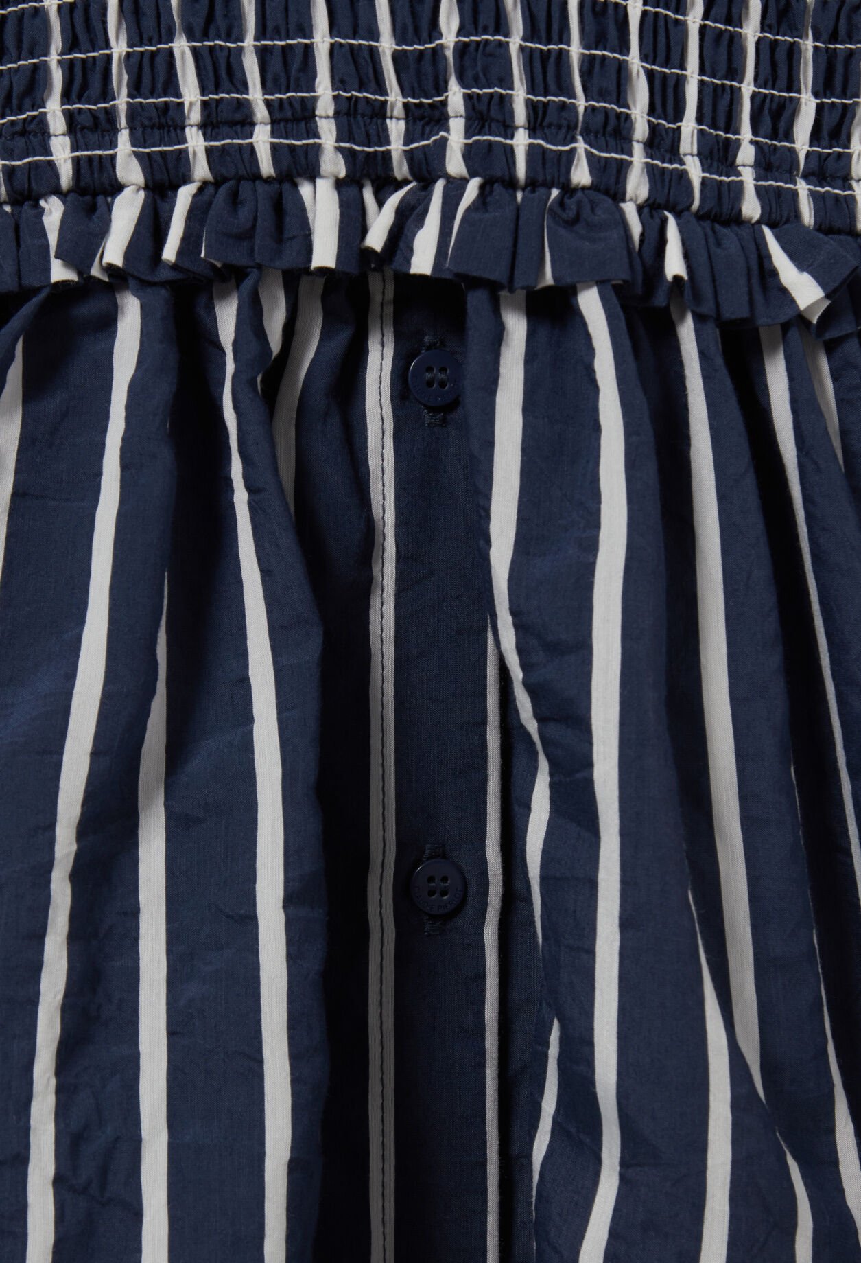 Striped wrap dress