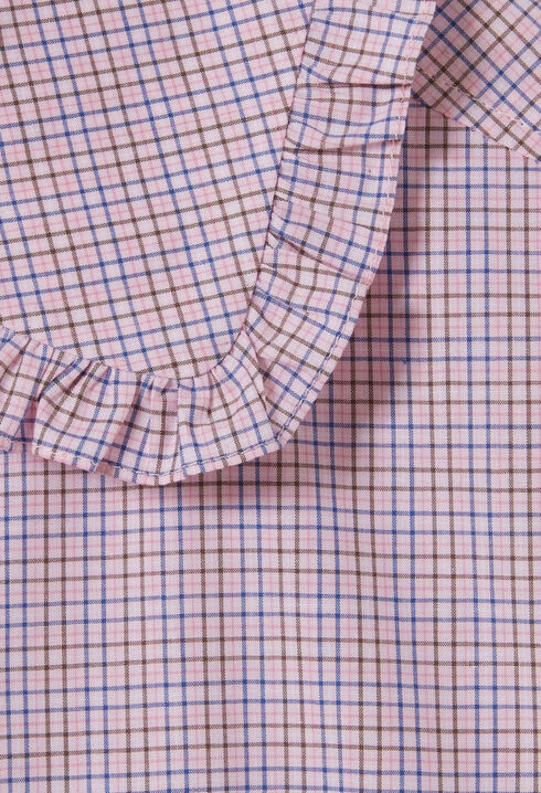 Chemise popeline à carreaux