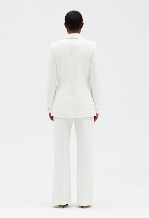 White suit jacket
