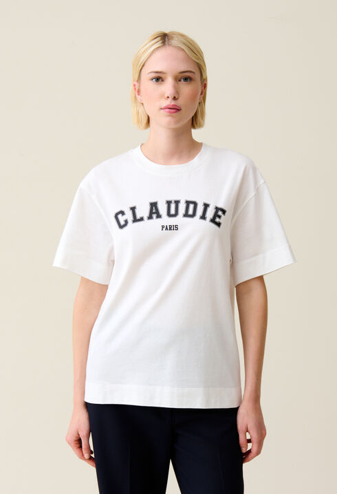 T-shirt manches courtes Claudie Paris
