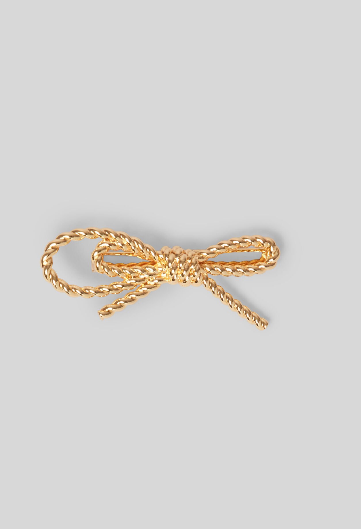 Twisted knot barrette