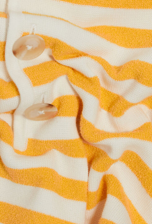 Short maille éponge rayé