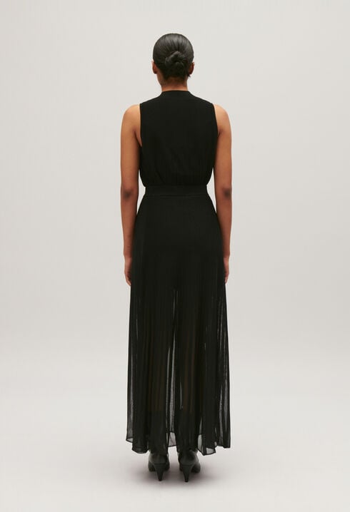 Jupe longue maille