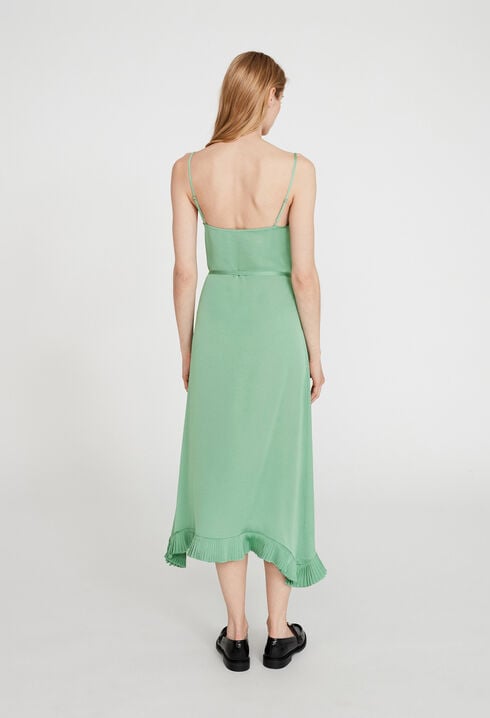 Robe longue à bretelles