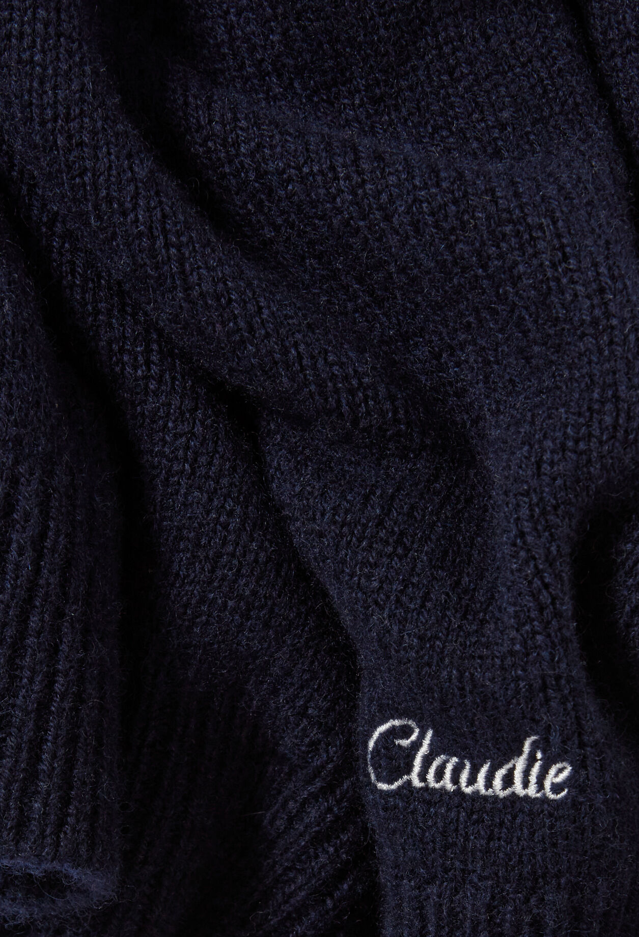 Pull col foulard