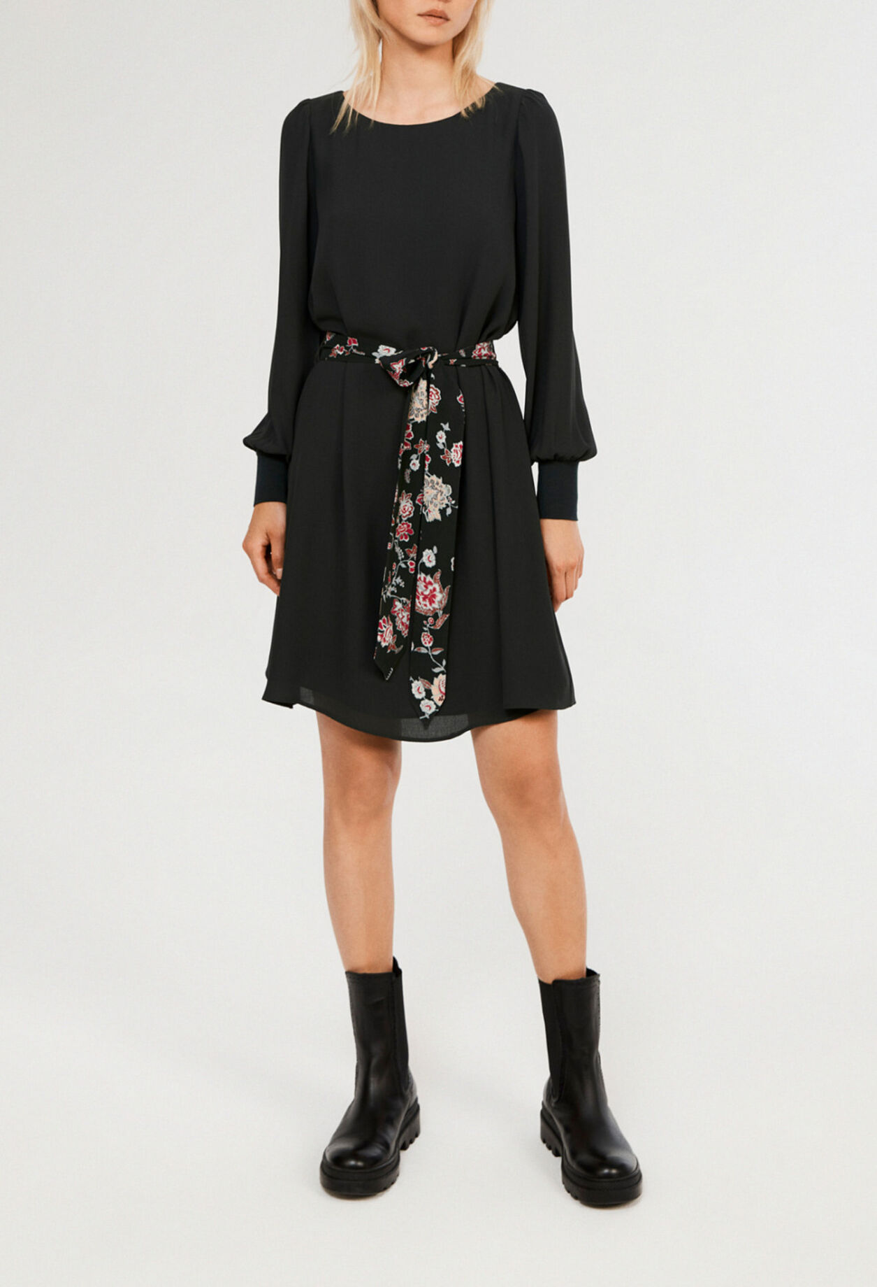 Belted dress