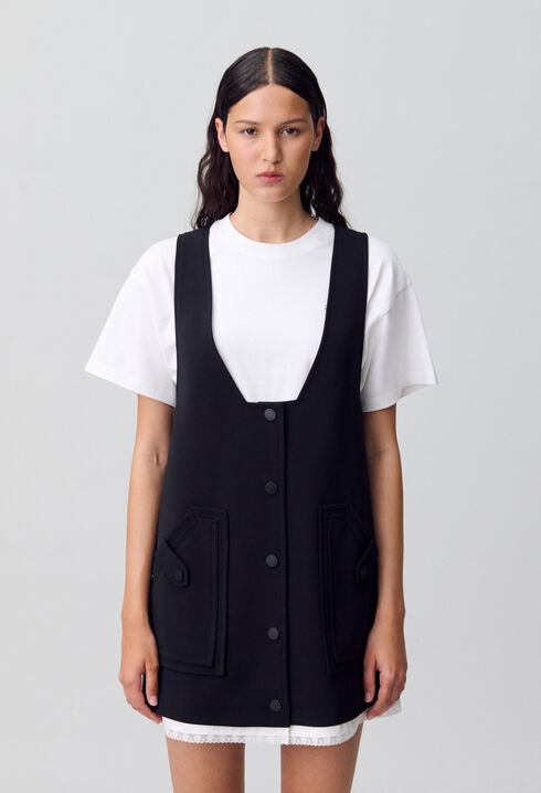 Robe courte chasuble