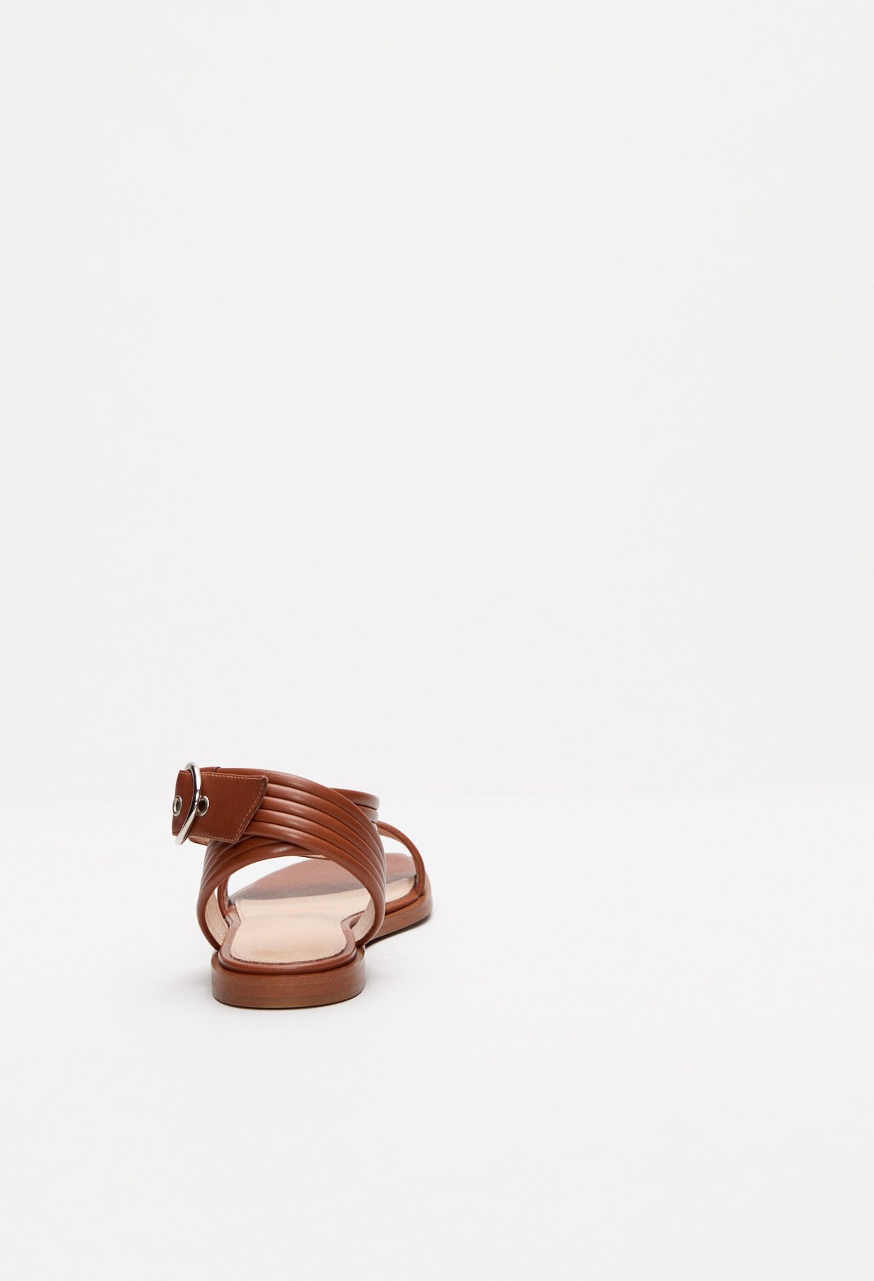 Flat strappy sandals