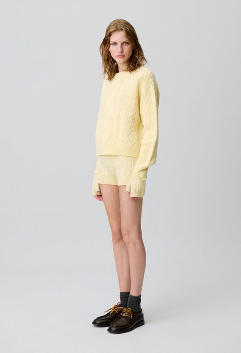 Pull jacquard large