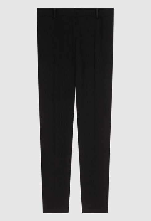 Plain coloured tailored trousers