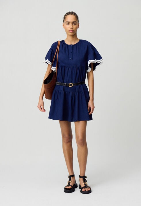 Robe courte babydoll