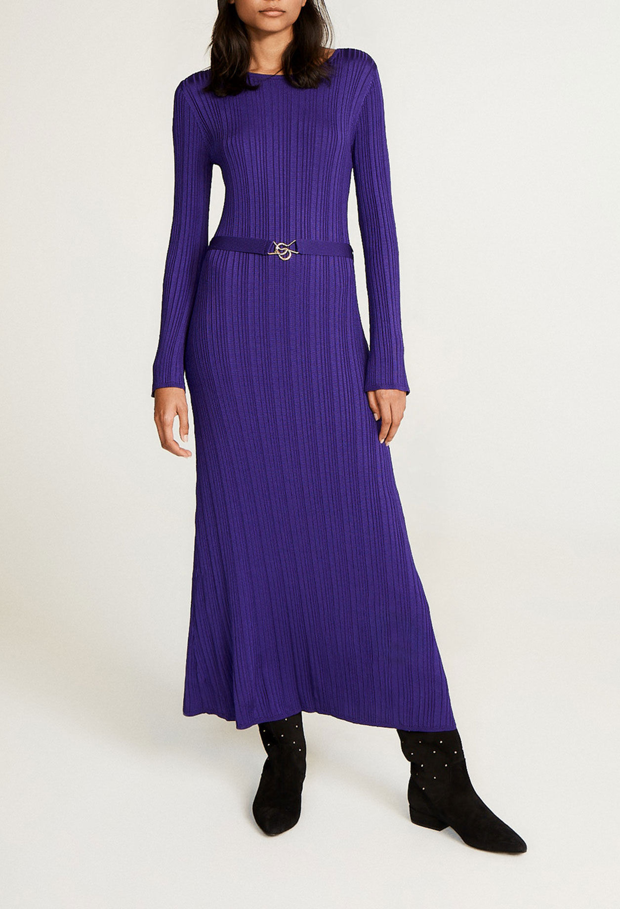 Long purple dress