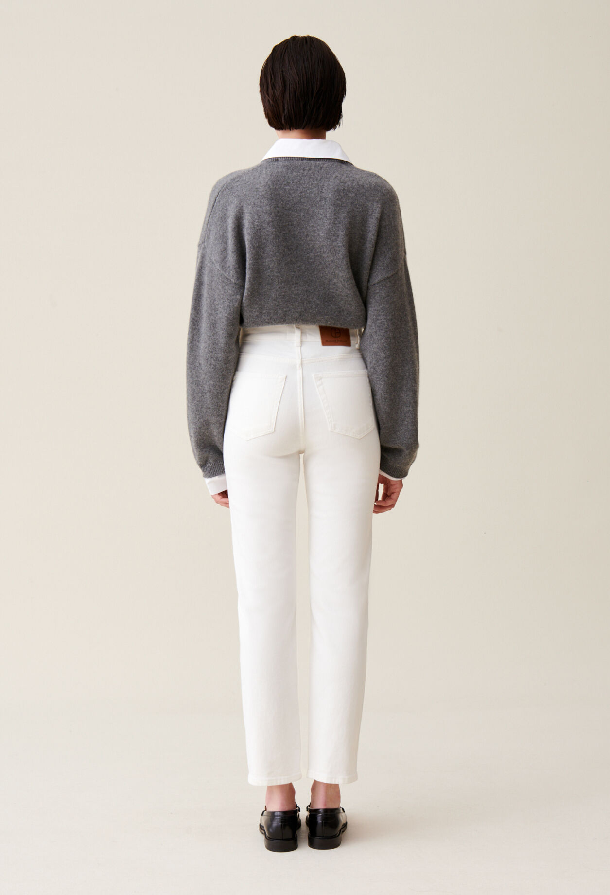 Toto Slim 7/8 jeans ecru