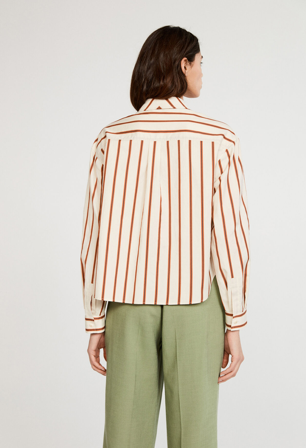 Flared shirt