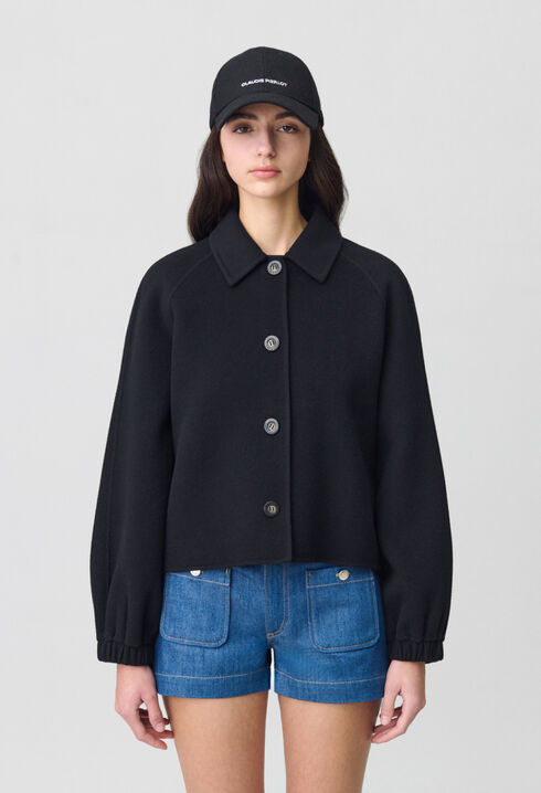 Veste courte col chemise