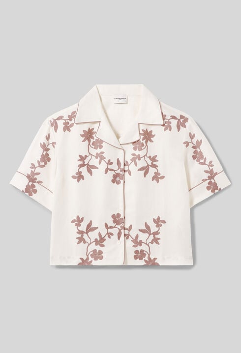 Chemise fleurs