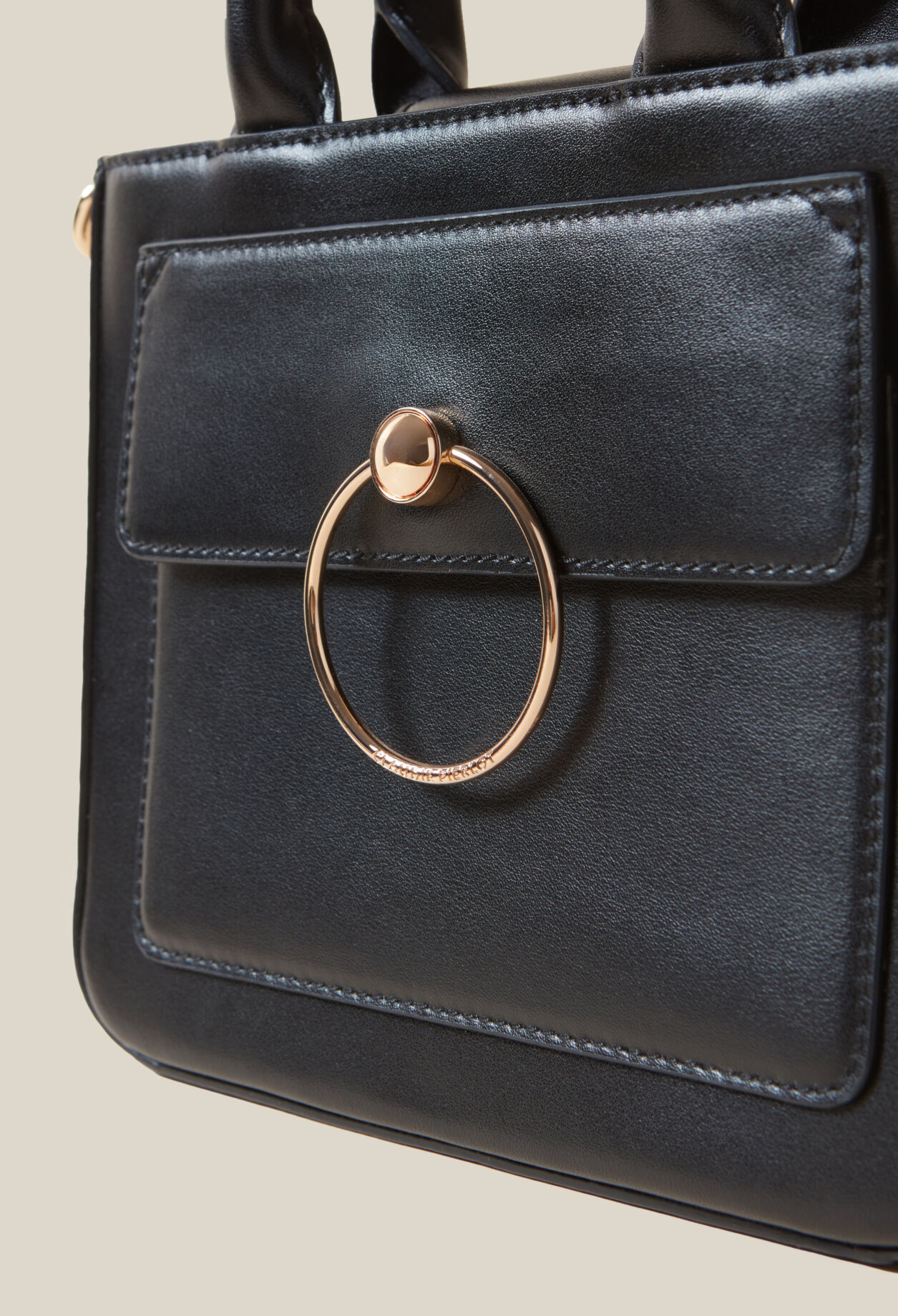 Sac Anouck cuir lisse chaîne