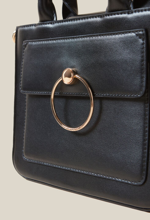 Sac Anouck cuir lisse chaîne