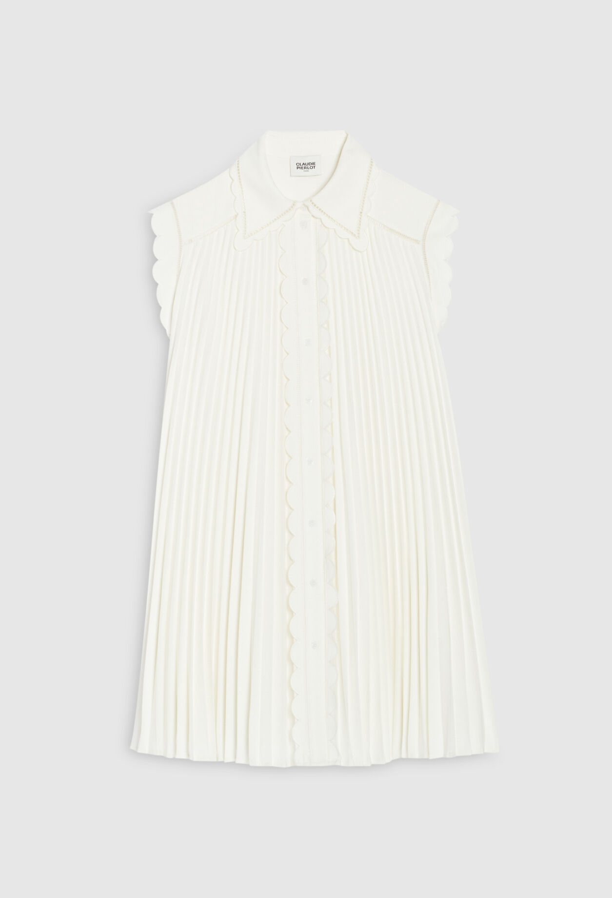 Short pleated dress