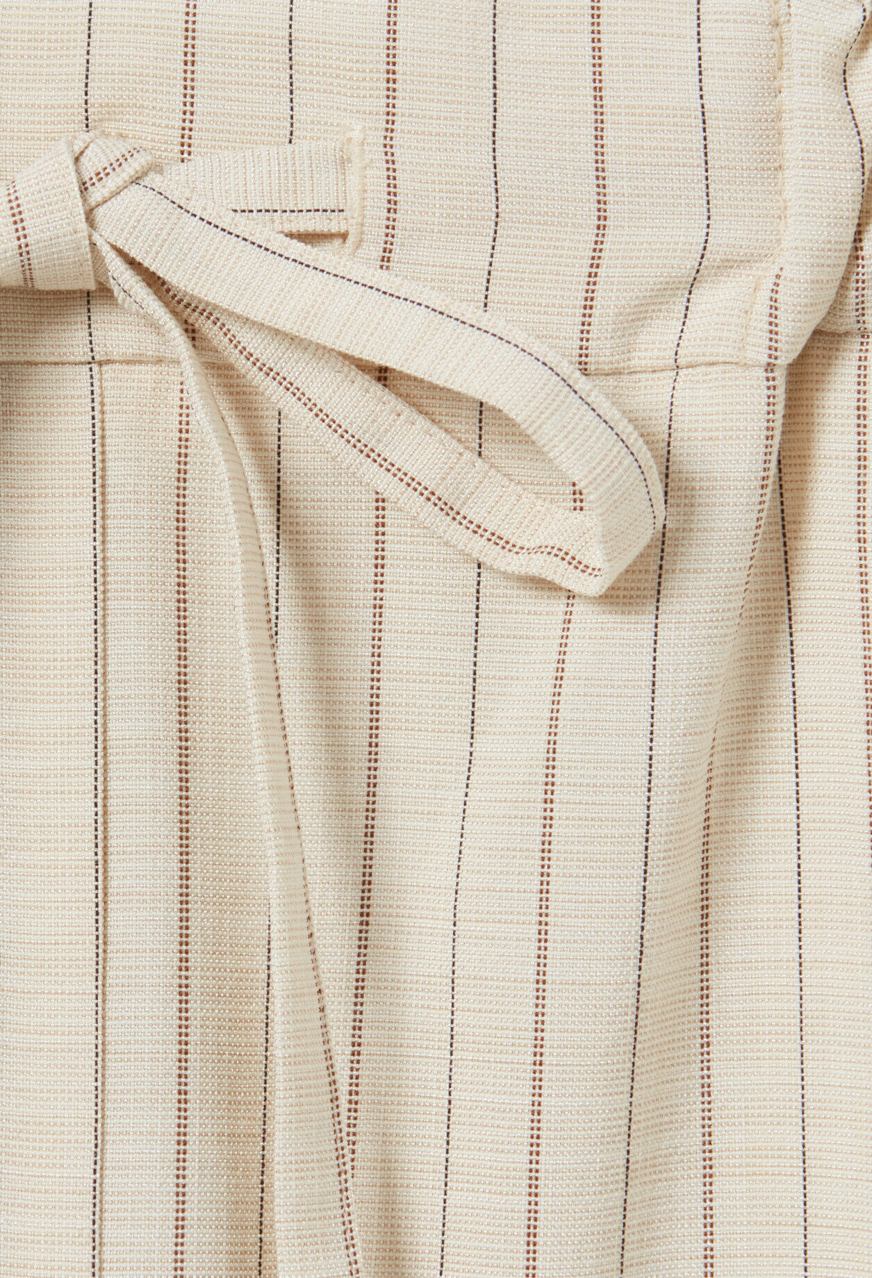 Wide striped trousers