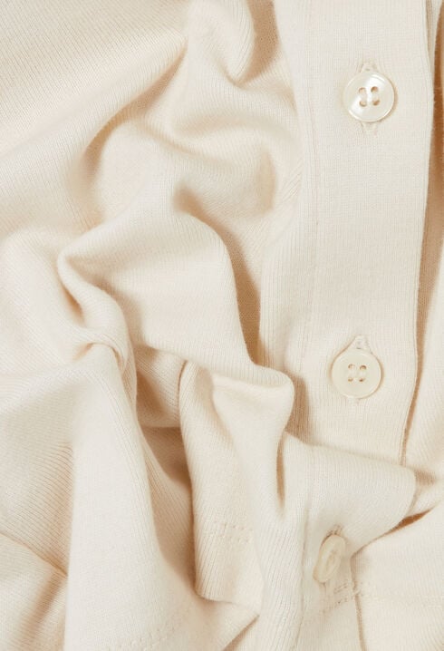 Cotton Cardigan T-Shirt Set