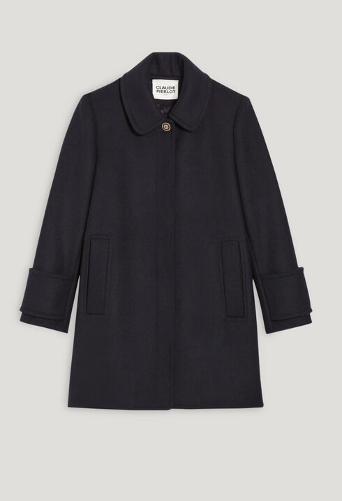 Manteau col claudine