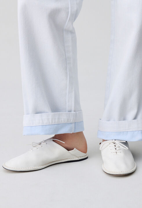 Derbies cuir souple