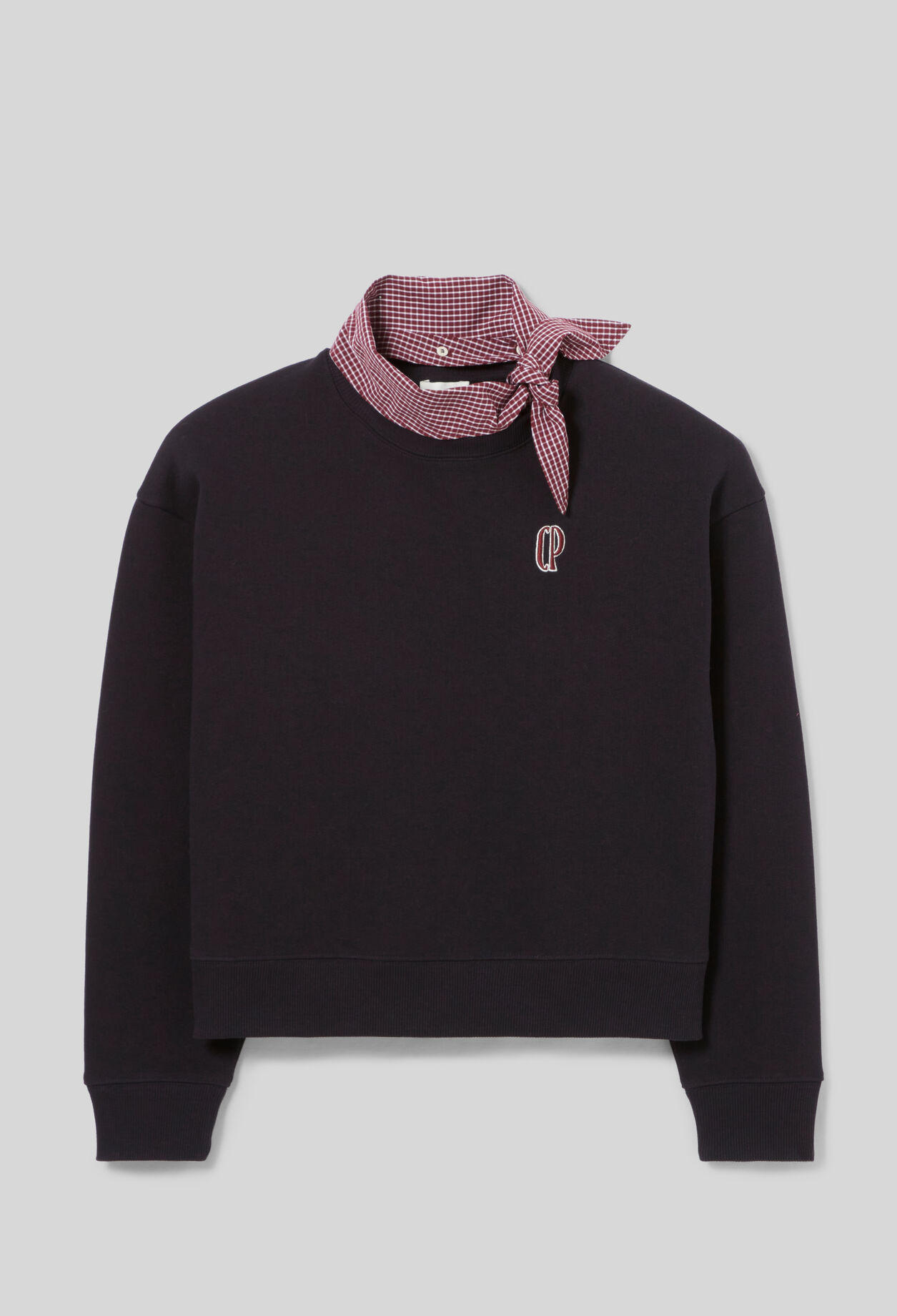 Sweatshirt col foulard