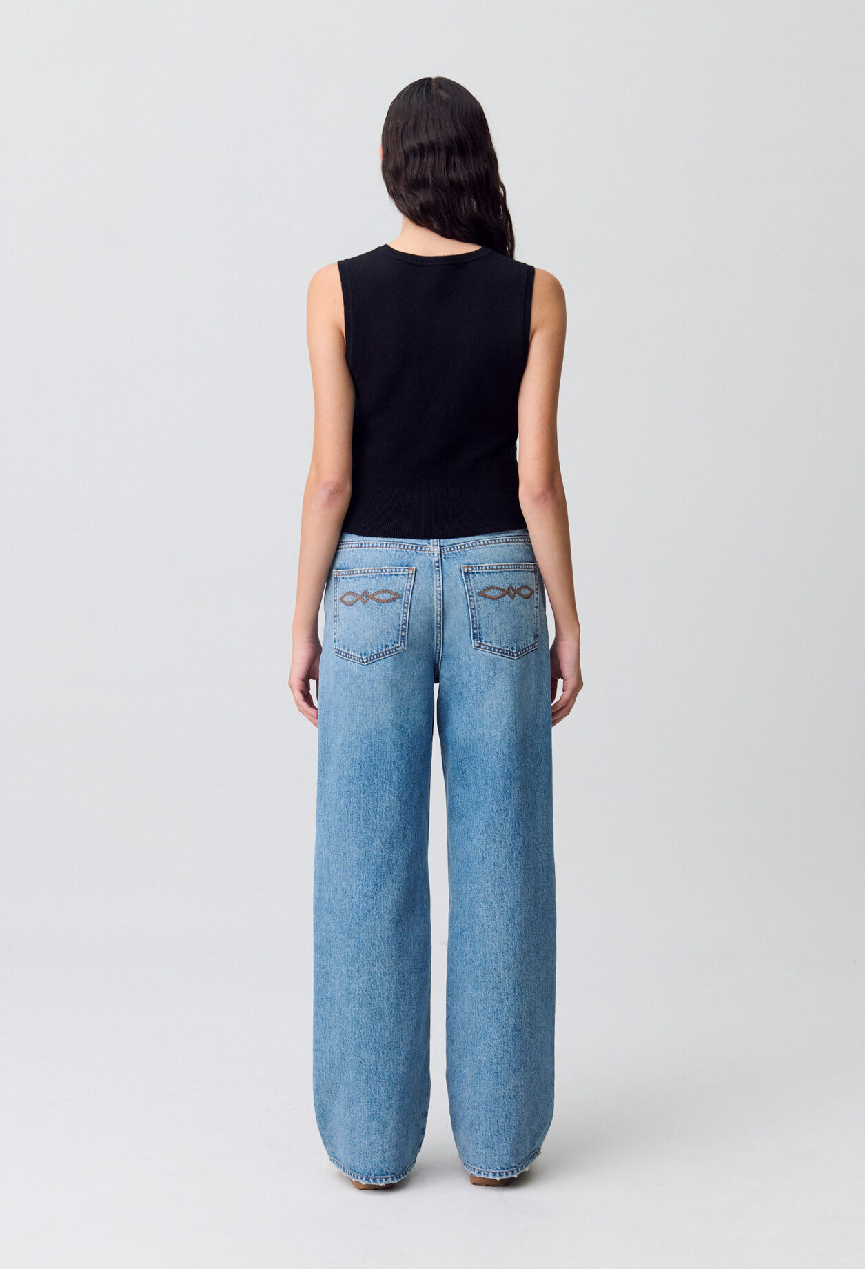 Button-Up Knitted Top