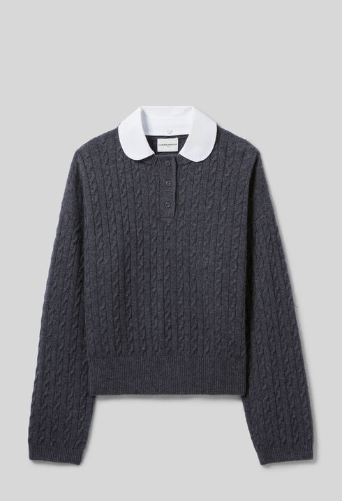 Pull col claudine