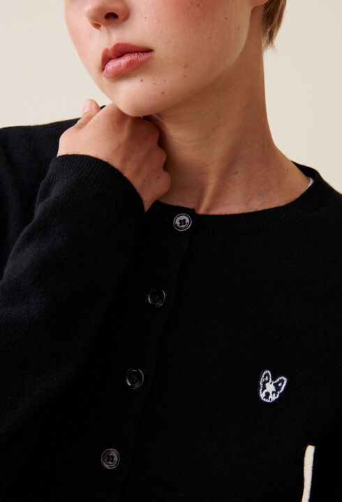 Toto Jean Wool Cardigan