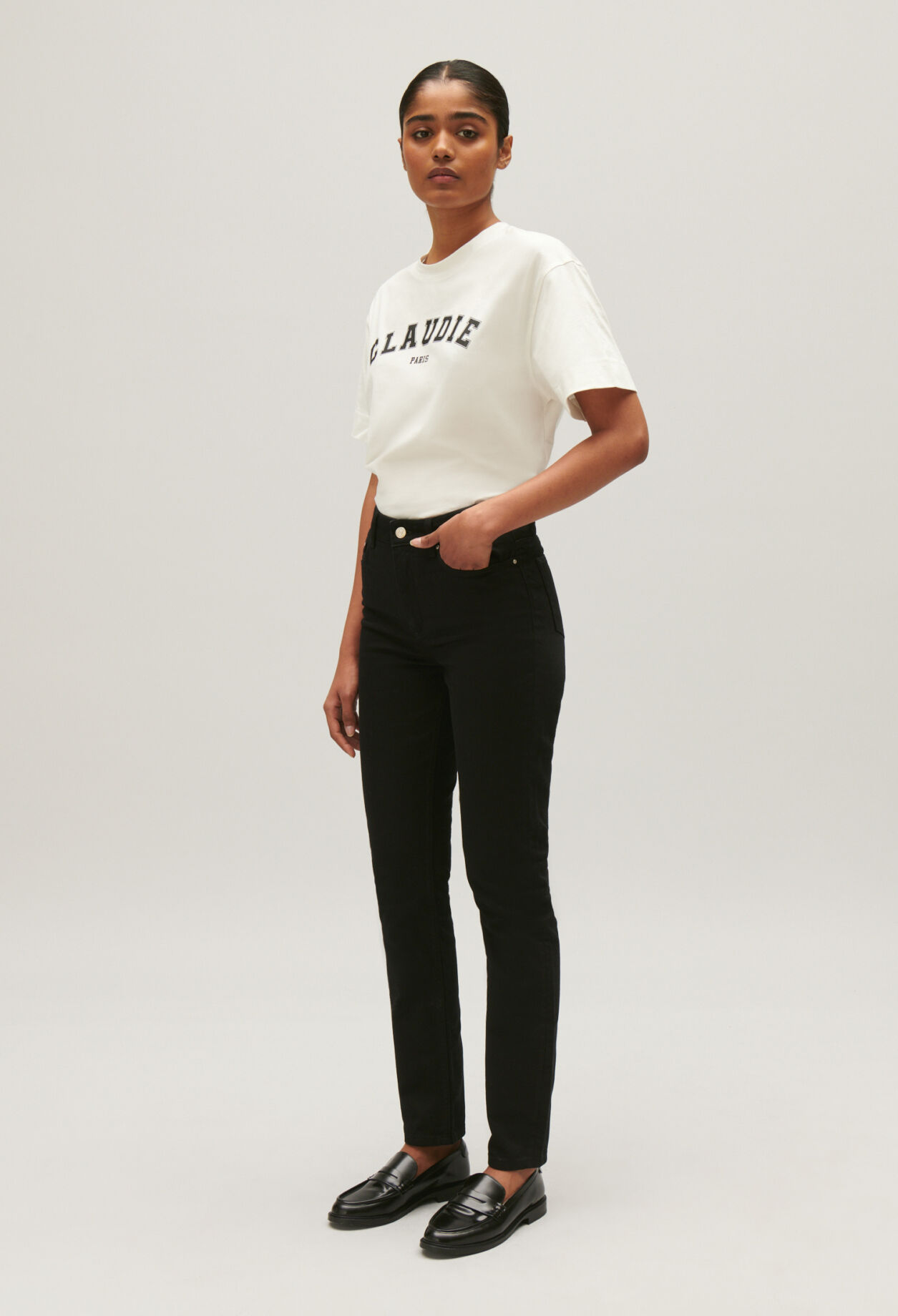 Black skinny jeans
