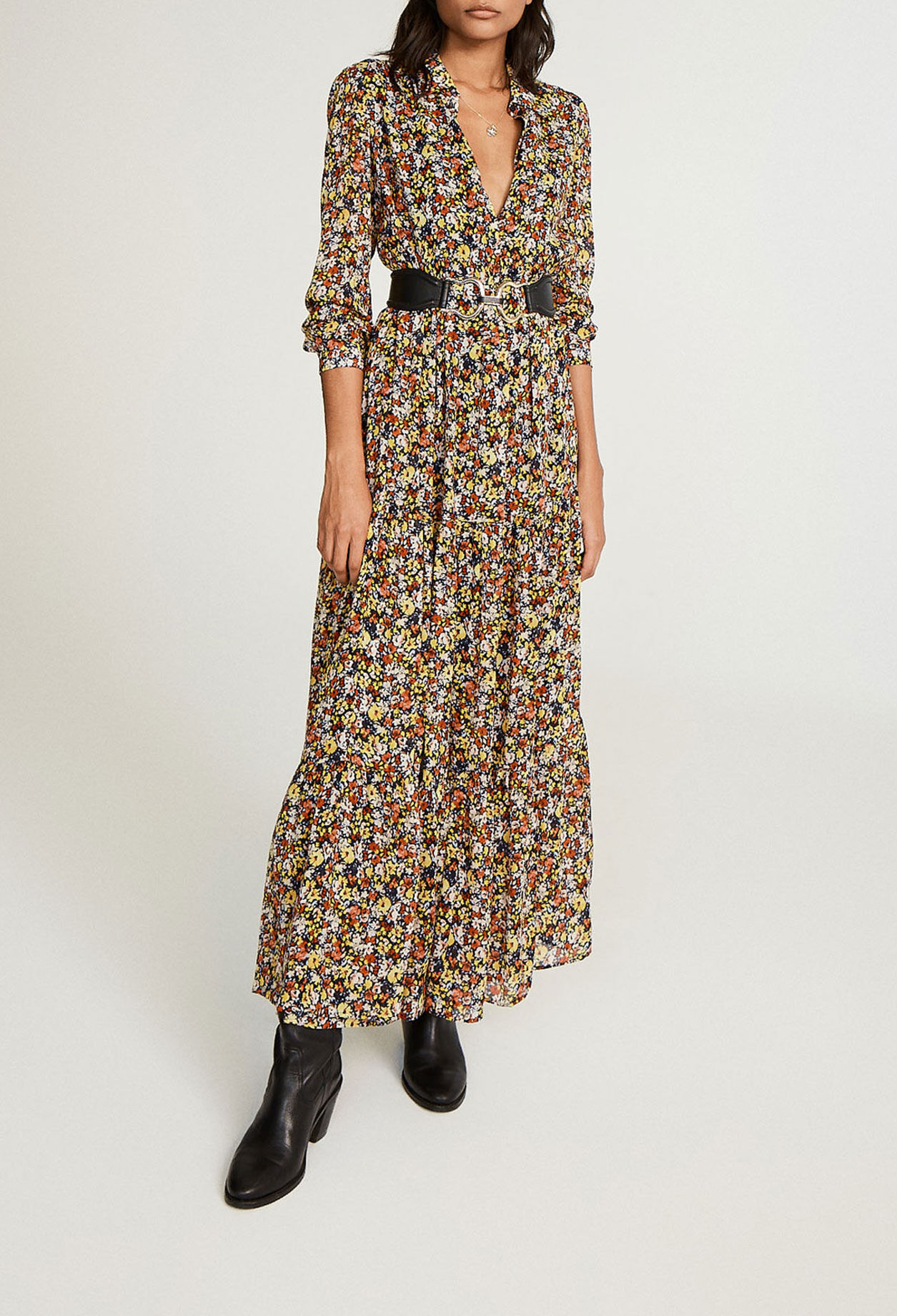 Long floral dress