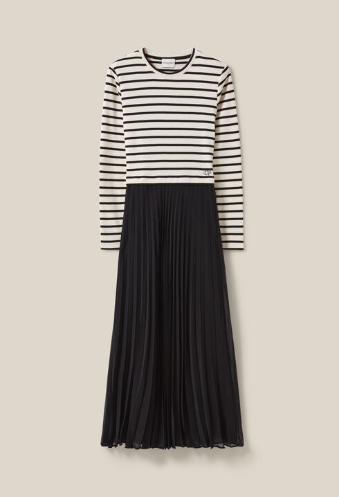 Twist Striped Dress