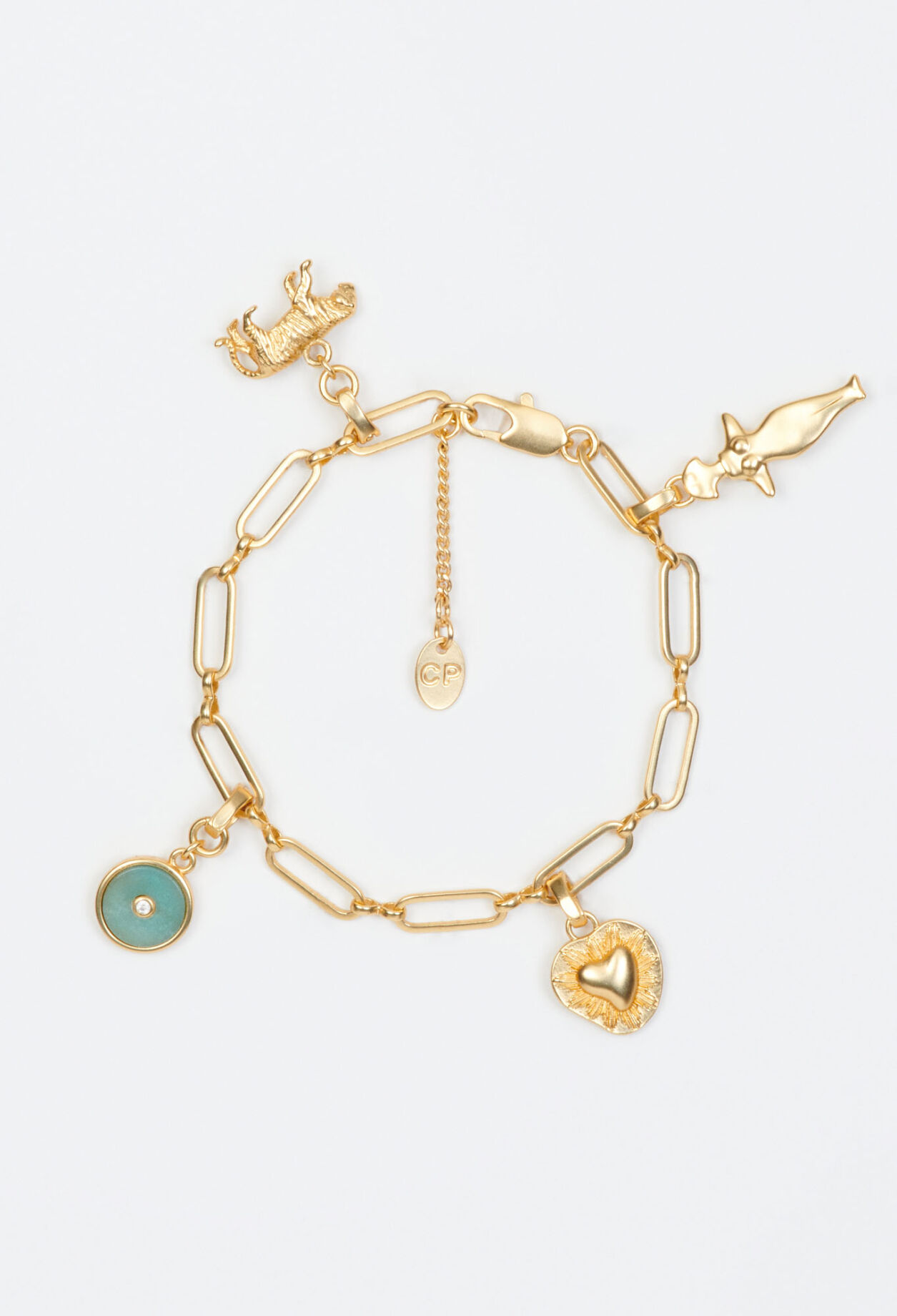 Bracelet doré à maillons
