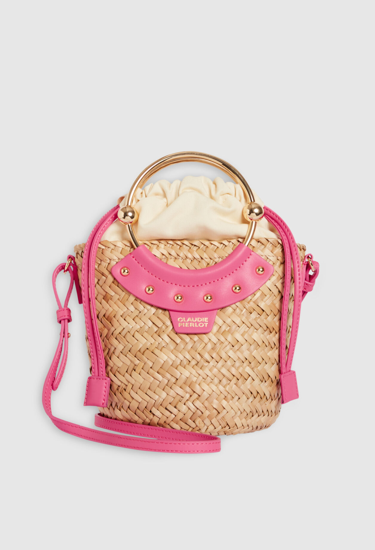 Mini panier Abeille paille