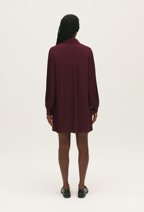 Short pleated dress
