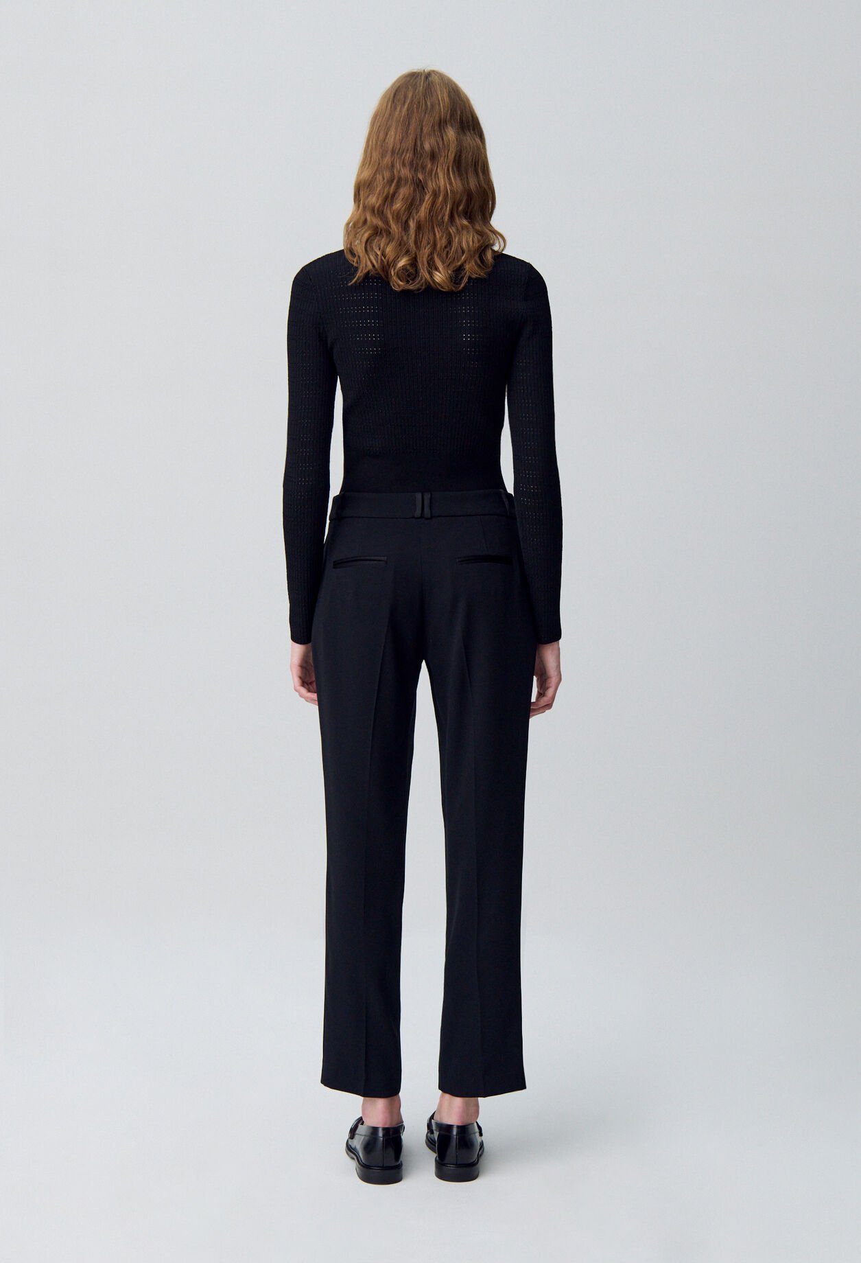Plain tailored trousers 