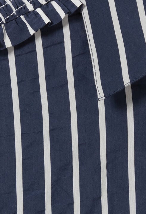 Striped fluid shirt