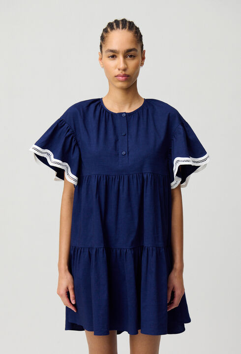 Robe courte babydoll