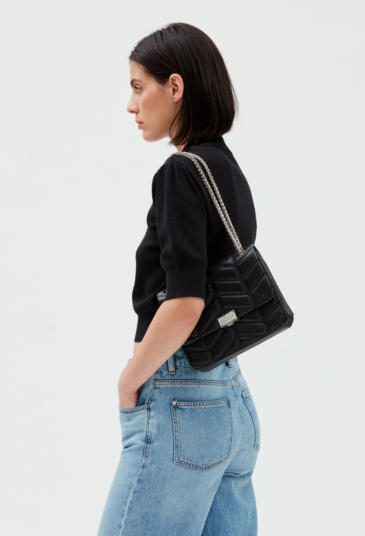 Sac claudie pierlot noir 2025