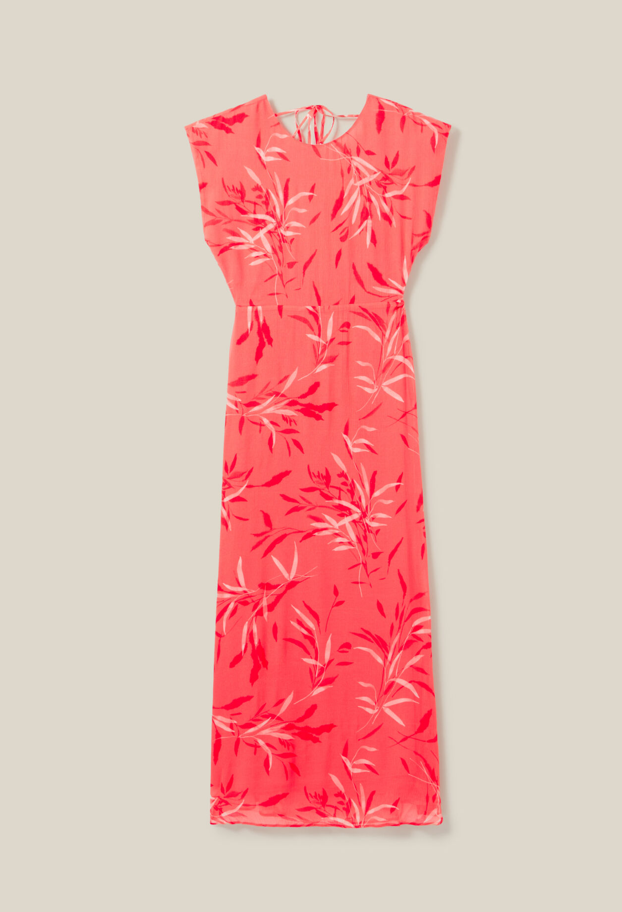 Robe longue fluide imprimée