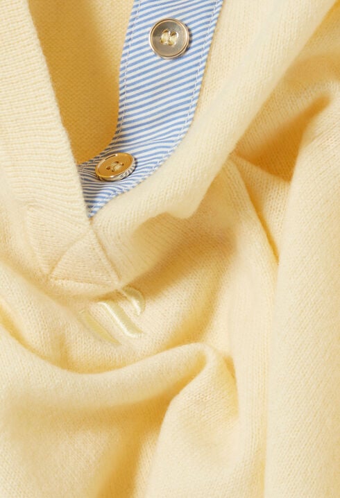 Pull polo laine