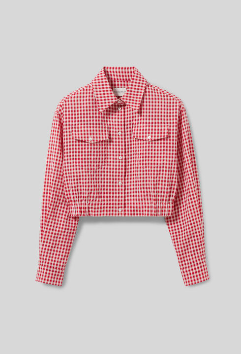 Chemise à carreaux vichy